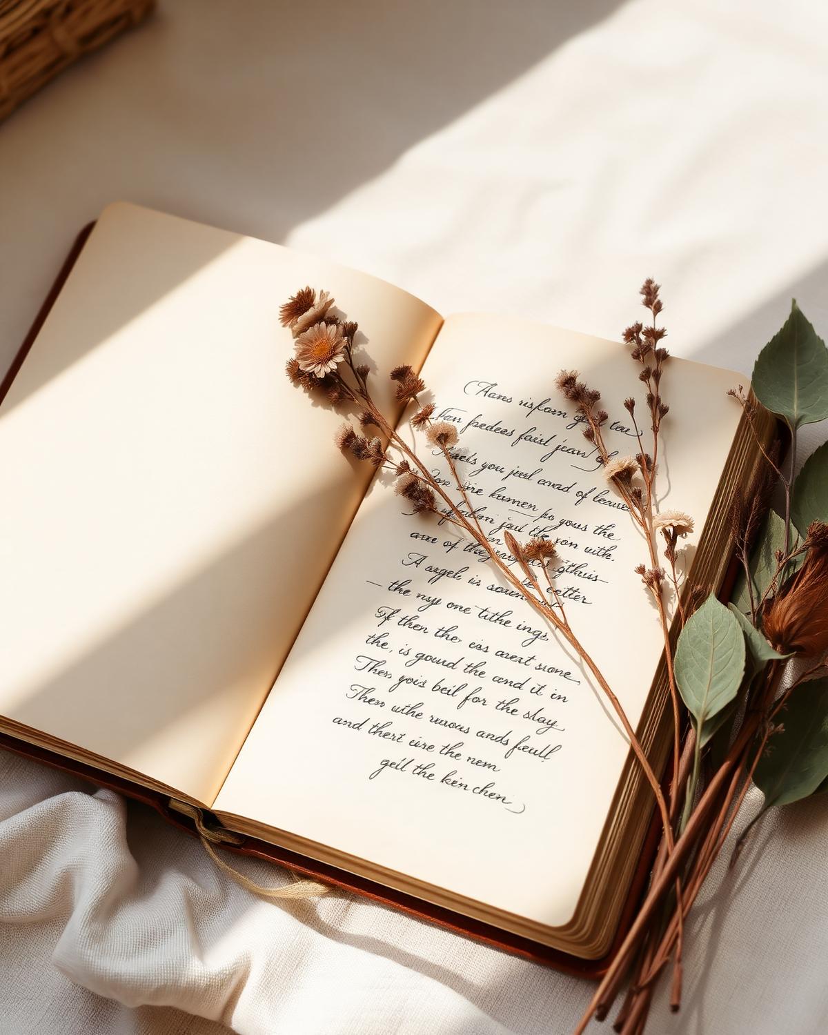Fountain pen and journal — writing imagery from the Eternal Words site